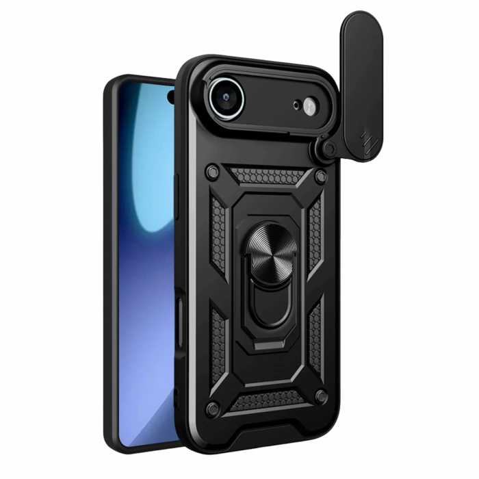 Apple iPhone 17 Air Pars Lens Yüzüklü Silikon