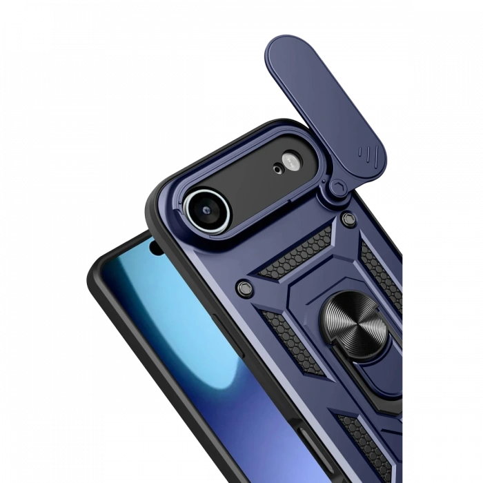 Apple iPhone 17 Air Pars Lens Yüzüklü Silikon