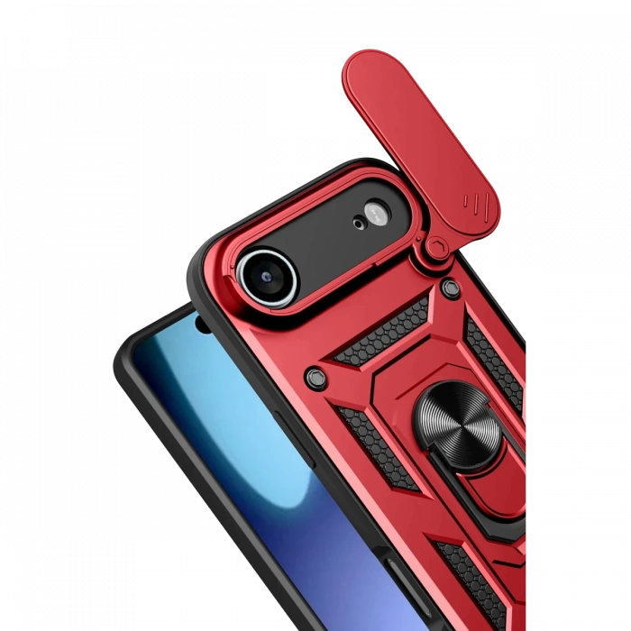 Apple iPhone 17 Air Pars Lens Yüzüklü Silikon