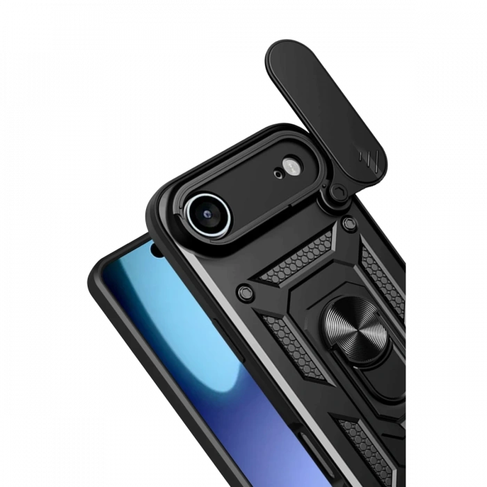 Apple iPhone 17 Air Pars Lens Yüzüklü Silikon