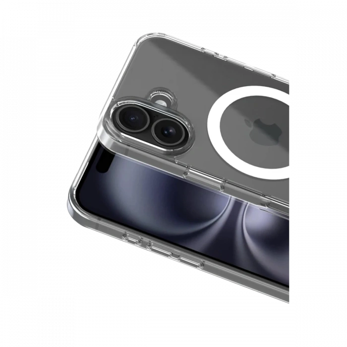 Joy Tekno Apple iPhone 17 Combo Sert Şeffaf Magsafe Kapak - Şeffaf