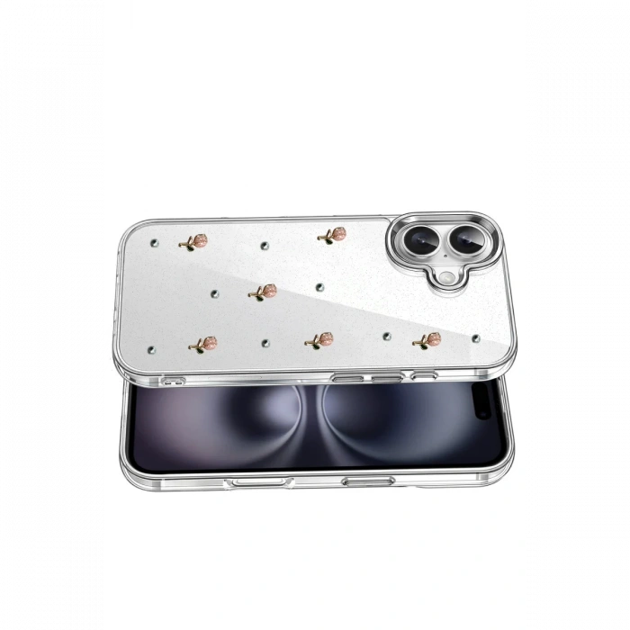 Apple iPhone 17 Fiyonk Desenli Kapak