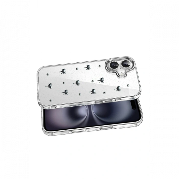 Apple iPhone 17 Fiyonk Desenli Kapak