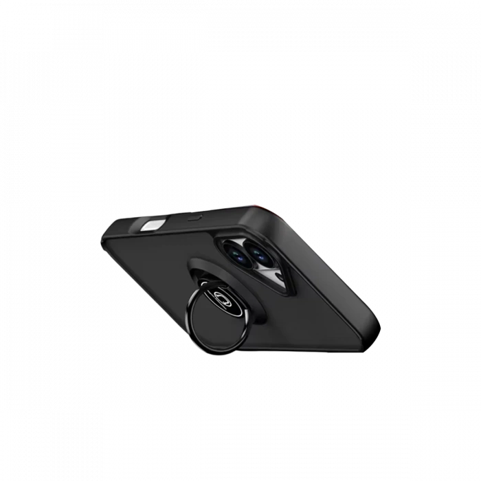 Apple iPhone 17 Montreal Yüzüklü Silikon Kapak