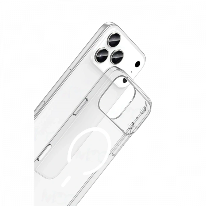 Joy Tekno Apple iPhone 17 Pro Combo Sert Şeffaf Magsafe Kapak