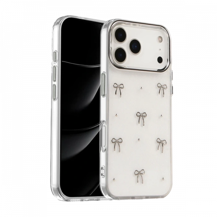 Apple iPhone 17 Pro Fiyonk Desenli Kapak