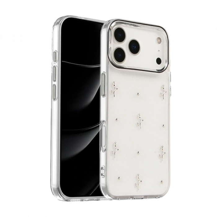 Apple iPhone 17 Pro Fiyonk Desenli Kapak