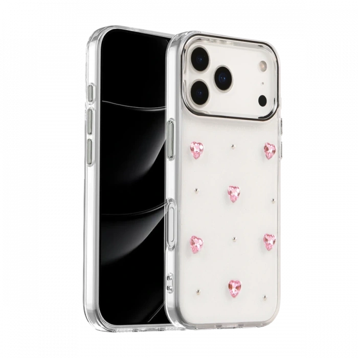 Apple iPhone 17 Pro Fiyonk Desenli Kapak