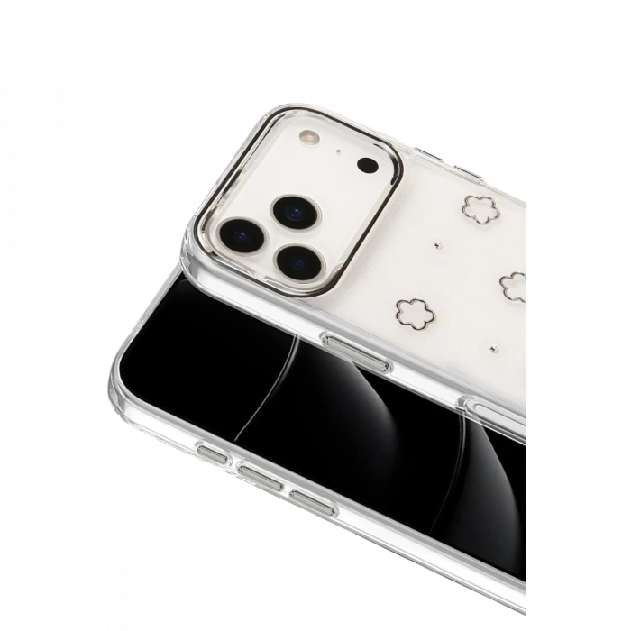 Apple iPhone 17 Pro Fiyonk Desenli Kapak