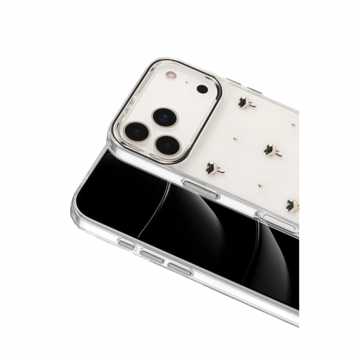 Apple iPhone 17 Pro Fiyonk Desenli Kapak