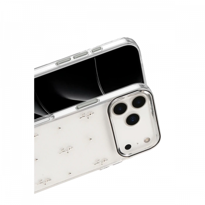 Apple iPhone 17 Pro Fiyonk Desenli Kapak