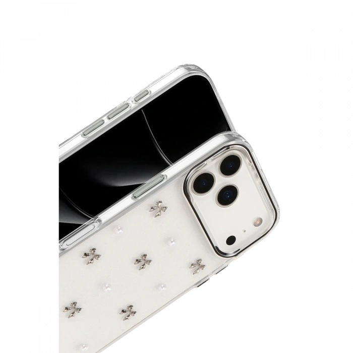 Apple iPhone 17 Pro Fiyonk Desenli Kapak