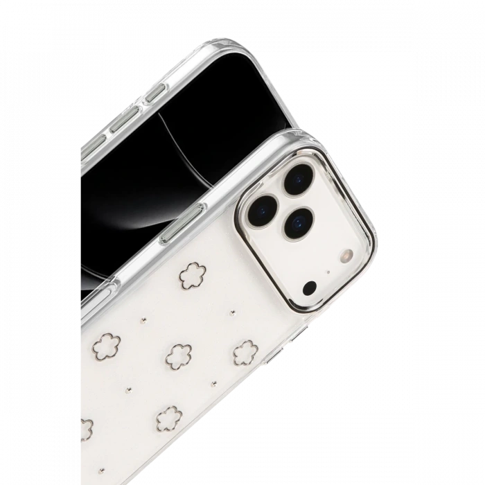 Apple iPhone 17 Pro Fiyonk Desenli Kapak