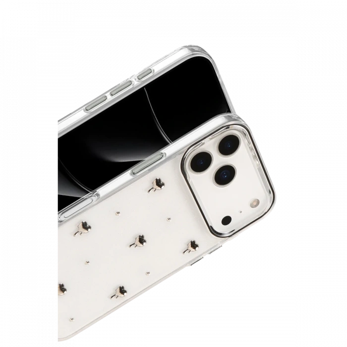 Apple iPhone 17 Pro Fiyonk Desenli Kapak