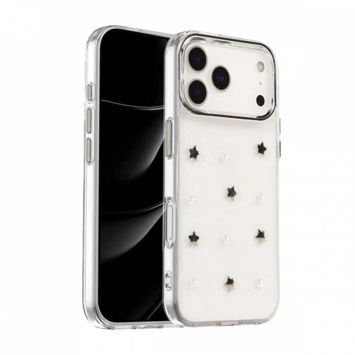 Apple iPhone 17 Pro Max Fiyonk Desenli Kapak