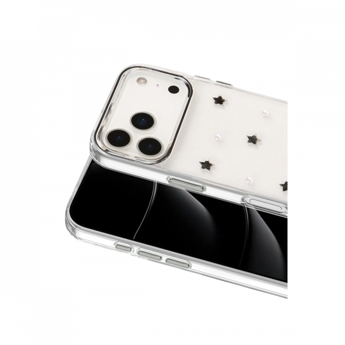 Apple iPhone 17 Pro Max Fiyonk Desenli Kapak