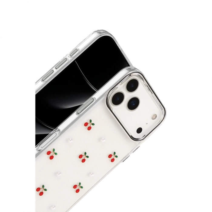 Apple iPhone 17 Pro Max Fiyonk Desenli Kapak