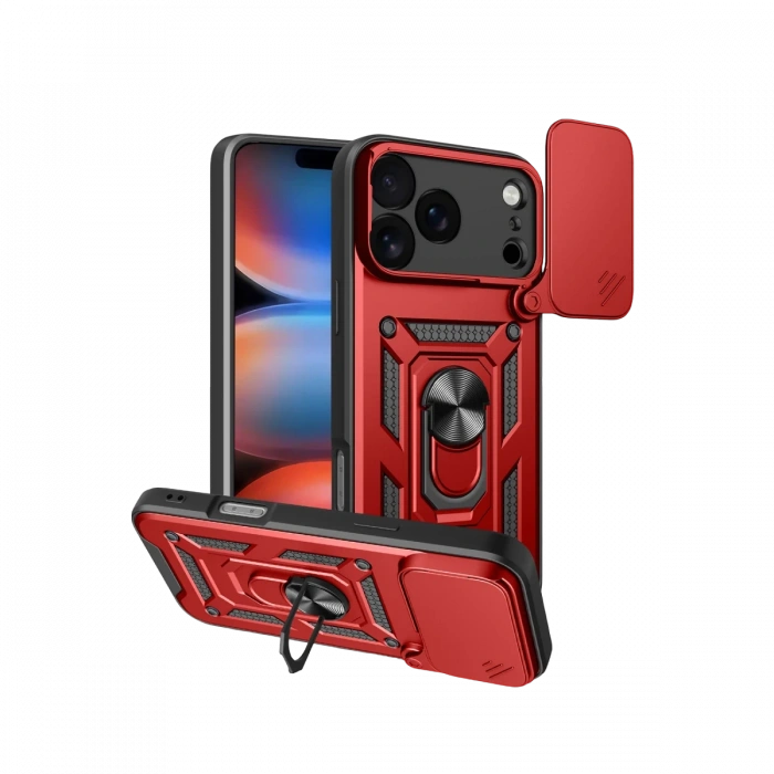 Apple iPhone 17 Pro Pars Lens Yüzüklü Silikon