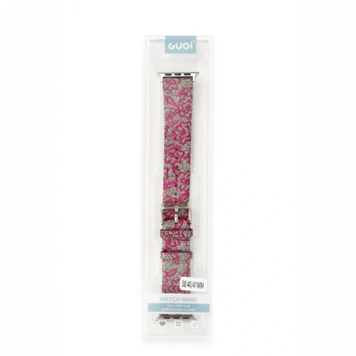 Joy Tekno Apple Watch 38mm Creeper Desenli Kordon