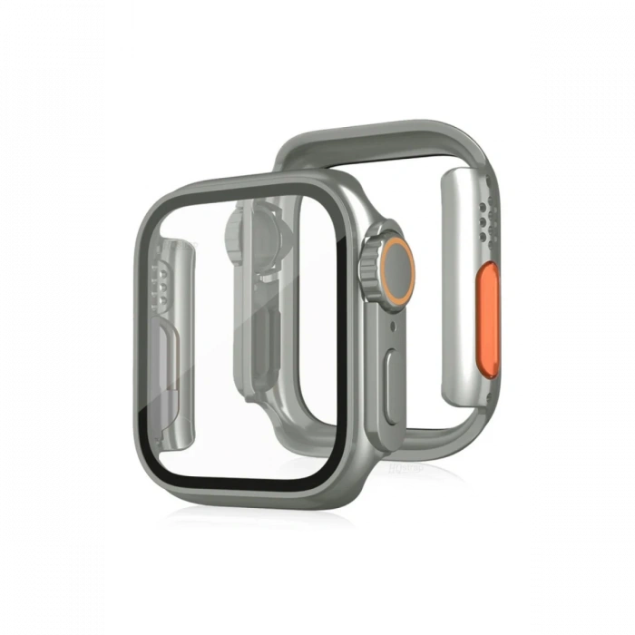 Apple Watch 44mm Watch 49mm Kasa Dönüştürücü ve Ekran Koruyucu