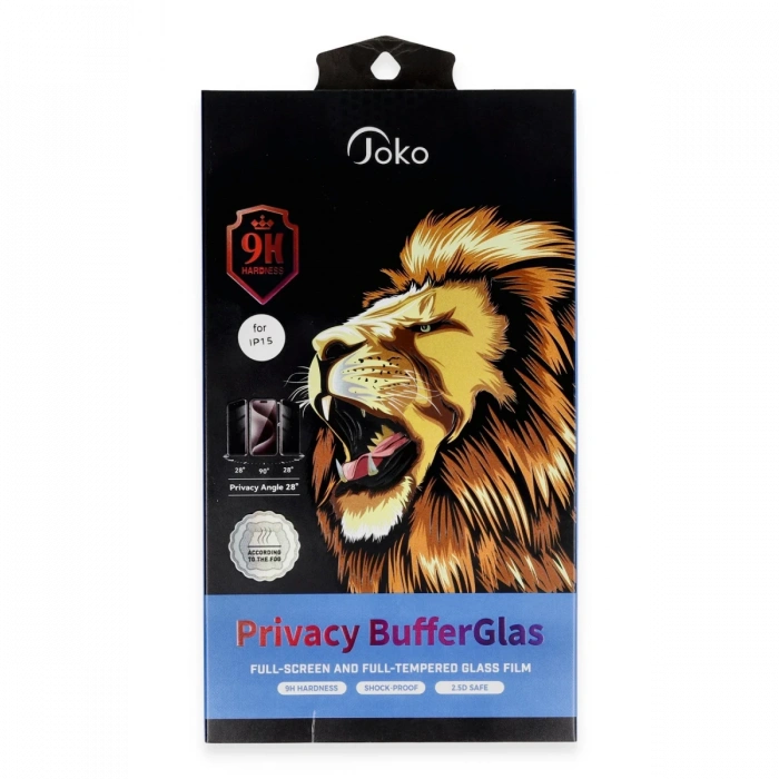 Joy Tekno iPhone 11 Buffer Hayalet Cam Ekran Koruyucu - Siyah