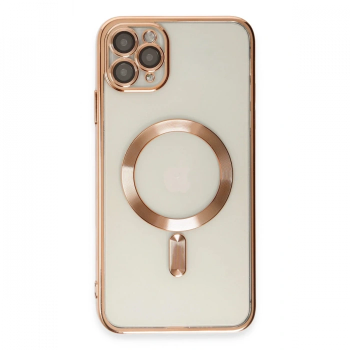 iPhone 11 Pro Kılıf Kross Magneticsafe Kapak - Rose