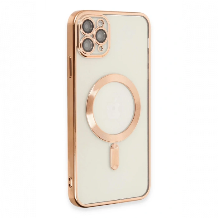 iPhone 11 Pro Kılıf Kross Magneticsafe Kapak - Rose