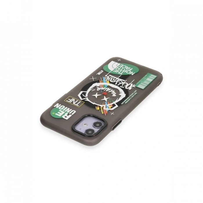 Joy Tekno iPhone 12 Kılıf Apollo Magneticsafe Desenli Kapak - Apollo Siyah - 2