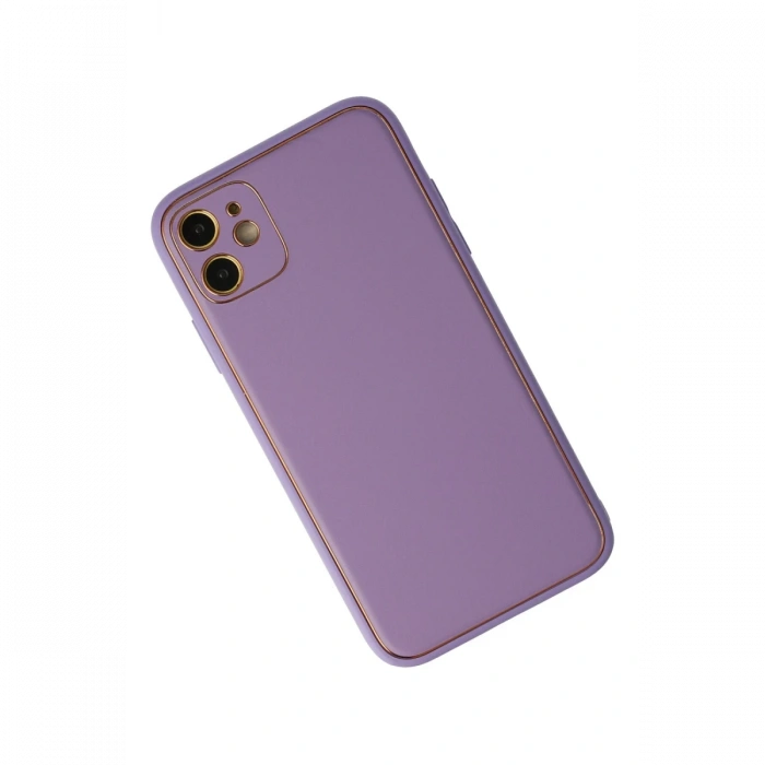 iPhone 12 Kılıf Coco Deri Silikon Kapak