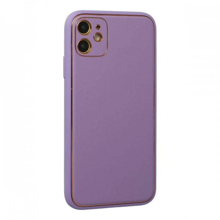 iPhone 12 Kılıf Coco Deri Silikon Kapak