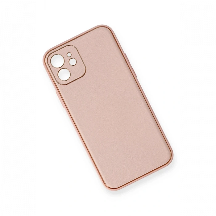 iPhone 12 Kılıf Coco Deri Silikon Kapak