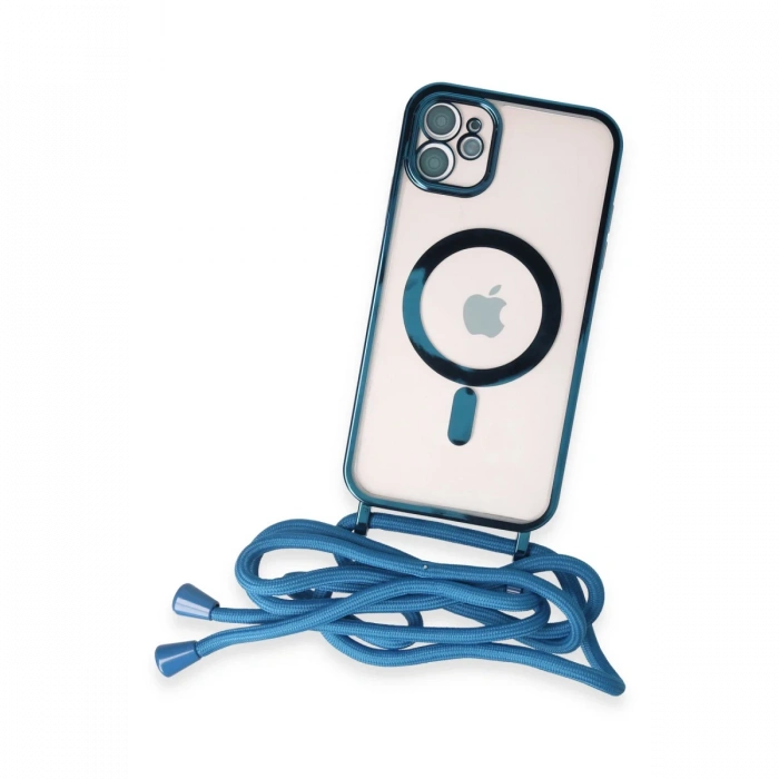 iPhone 12 Kılıf Divo Lazer Askılı Magsafe Kapak