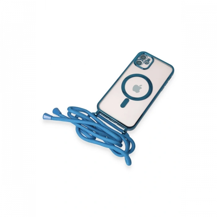 iPhone 12 Kılıf Divo Lazer Askılı Magsafe Kapak