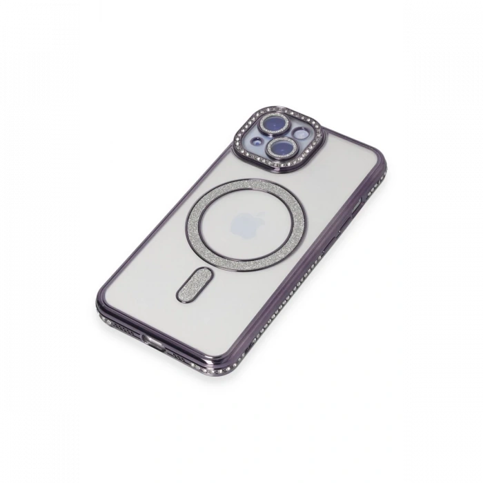 iPhone 13 Kılıf Joke Simli Magneticsafe Kılıf