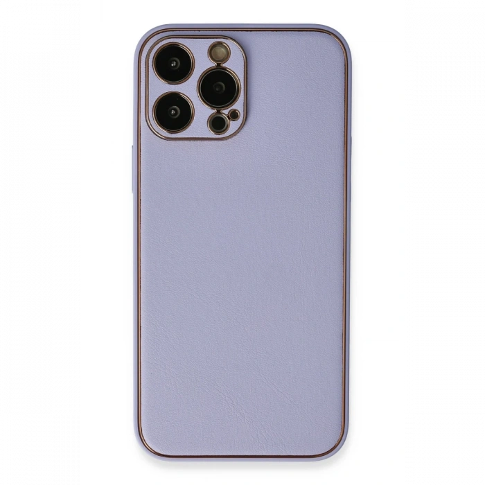 iPhone 13 Pro Max Kılıf Coco Deri Silikon Kapak