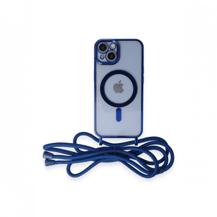 iPhone 14 Kılıf Divo Lazer Askılı Magsafe Kapak