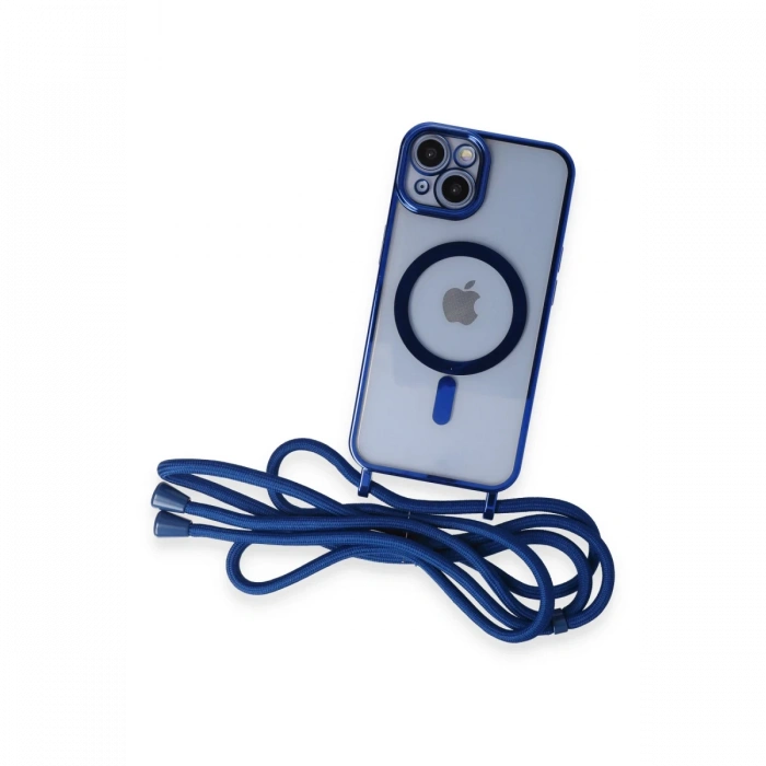 iPhone 14 Kılıf Divo Lazer Askılı Magsafe Kapak