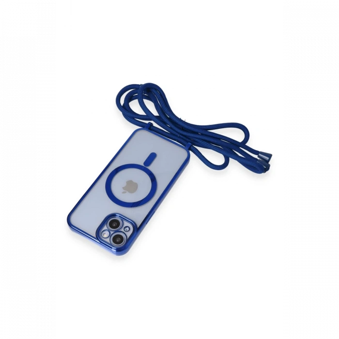 iPhone 14 Kılıf Divo Lazer Askılı Magsafe Kapak