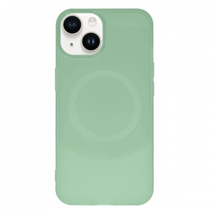 Joy Tekno iPhone 14 Kılıf Maya Karbon Kapak - Su Yeşili