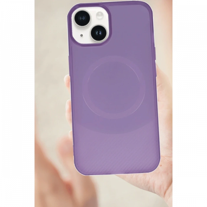 Joy Tekno iPhone 14 Kılıf Maya Karbon Kapak - Su Yeşili