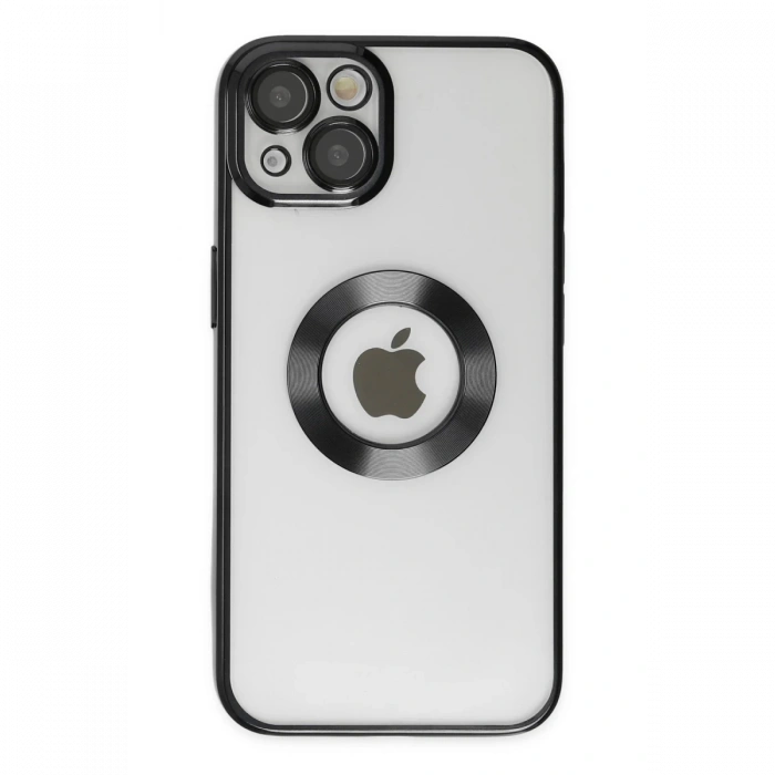 iPhone 14 Kılıf Slot Silikon - Siyah