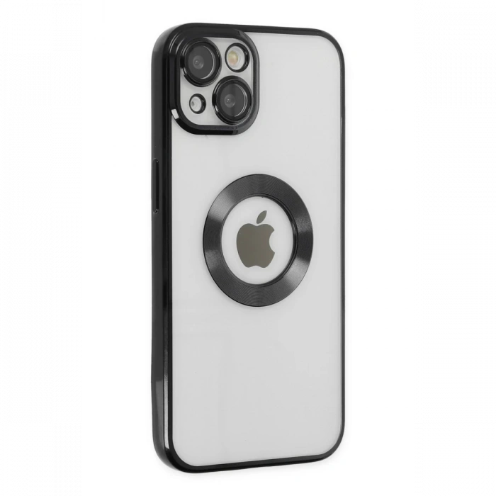 iPhone 14 Kılıf Slot Silikon - Siyah