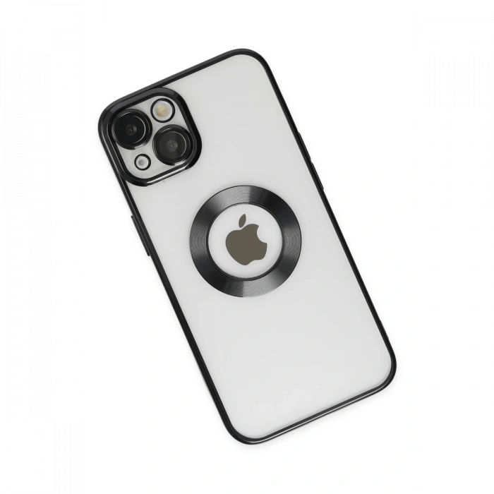 iPhone 14 Kılıf Slot Silikon - Siyah