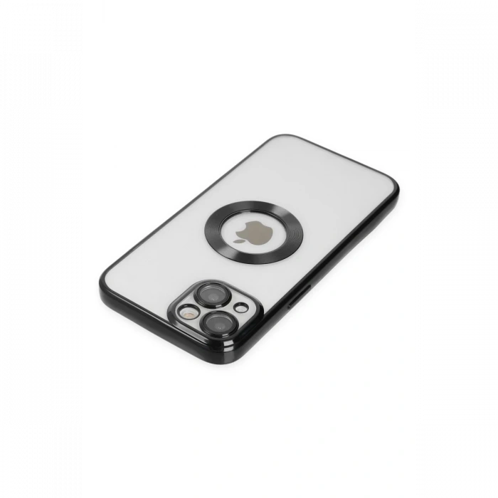 iPhone 14 Kılıf Slot Silikon - Siyah