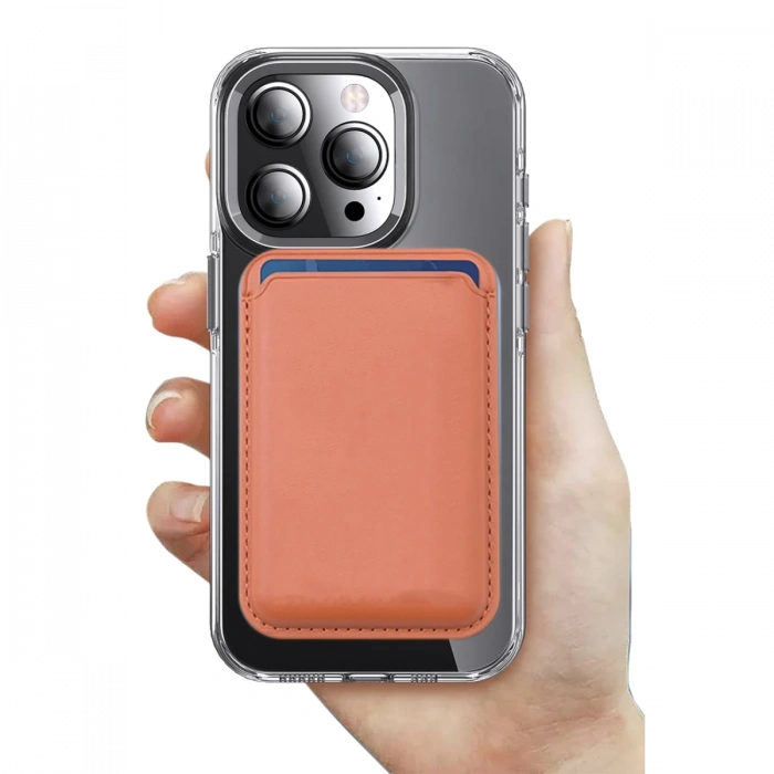 Joy Tekno iPhone 14 Pro Kılıf Crystal Magsafe Kapak - Siyah