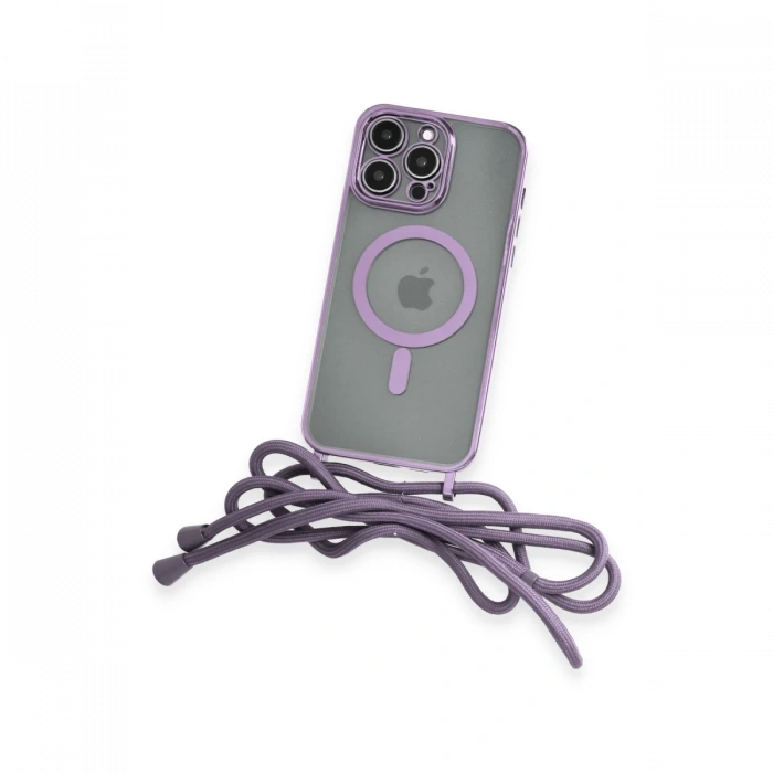 iPhone 14 Pro Kılıf Divo Lazer Askılı Magsafe Kapak