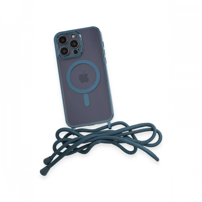 iPhone 14 Pro Kılıf Divo Lazer Askılı Magsafe Kapak