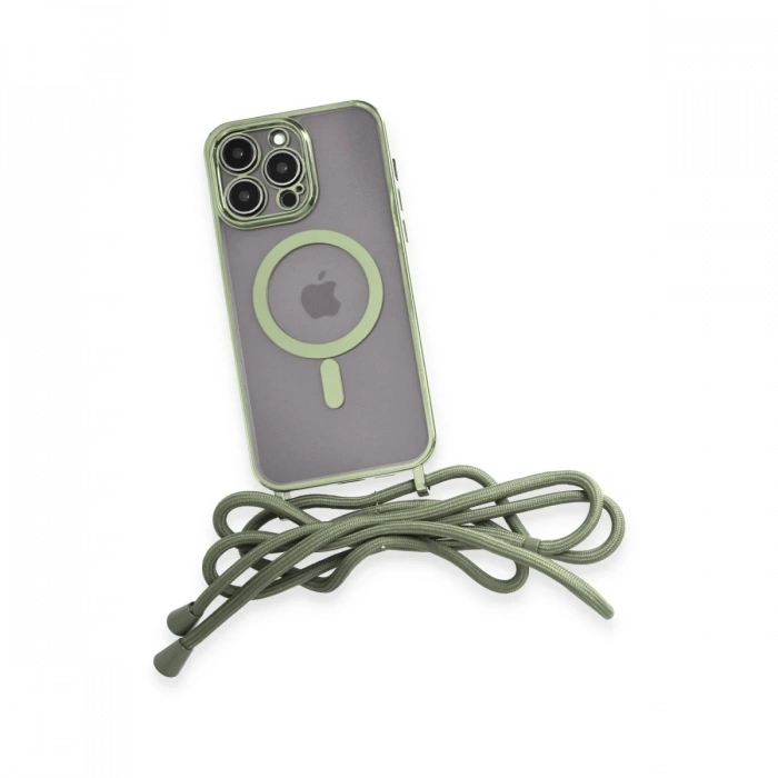 iPhone 14 Pro Kılıf Divo Lazer Askılı Magsafe Kapak