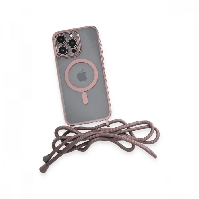 iPhone 14 Pro Kılıf Divo Lazer Askılı Magsafe Kapak