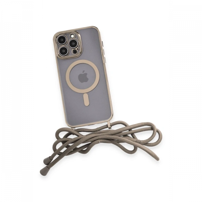 iPhone 14 Pro Kılıf Divo Lazer Askılı Magsafe Kapak